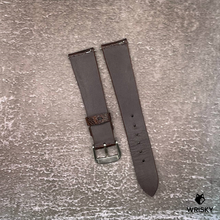 Load image into Gallery viewer, #616 (Quick Release Spring Bar) 20/16mm Brown Ostrich Leg Leather Watch Strap