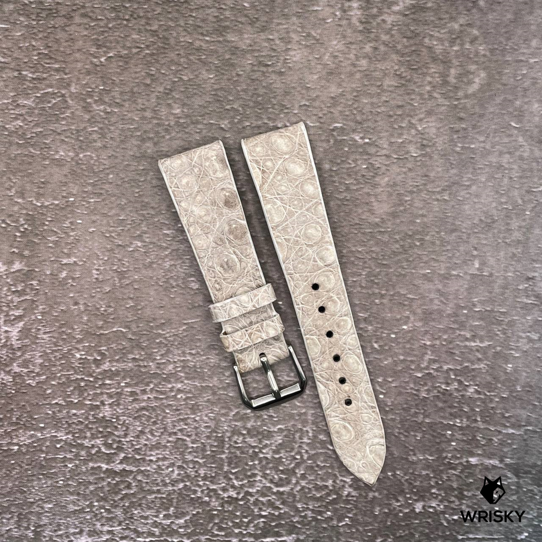 #573 20/16mm Himalayan Crocodile Leather Watch Strap