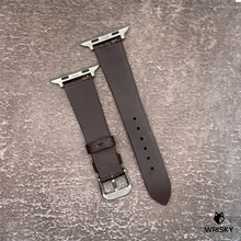Load image into Gallery viewer, #623 (Suitable for Apple Watch) Brown Ostrich Leg Leather Watch Strap