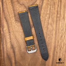 Load image into Gallery viewer, #686 (Quick Release Spring Bar) 20/16mm Caramel Brown Crocodile Leather Watch Strap