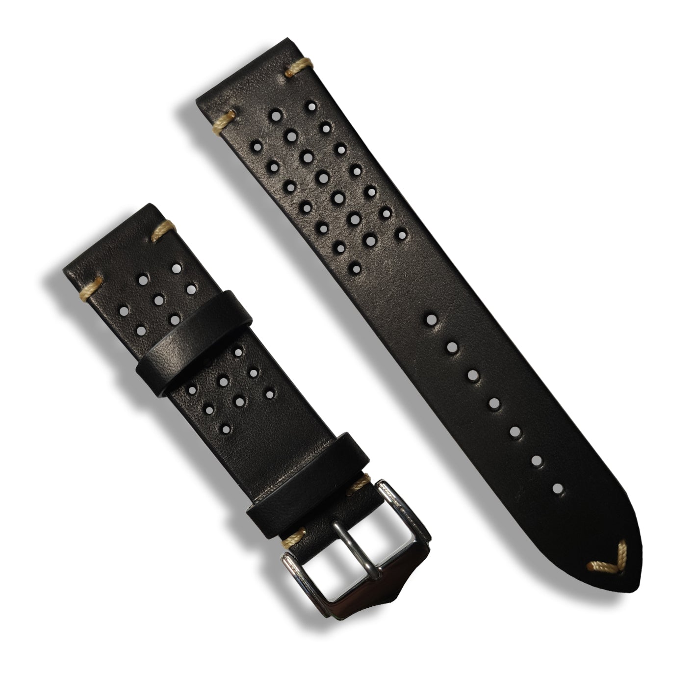 Rally leather 2025 watch strap